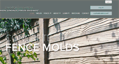 Desktop Screenshot of concretefencemolds.com